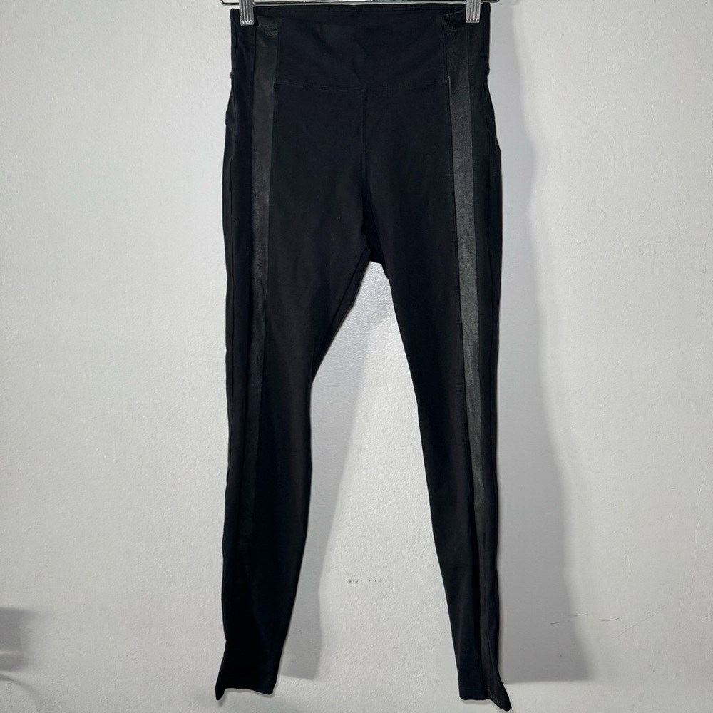 Athleta Flatiron Tux Tight Leggings Black Size XS With Back Pockets‎